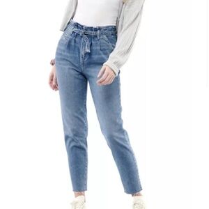 Hollister Blue High Rise Jeans Relaxed Fit